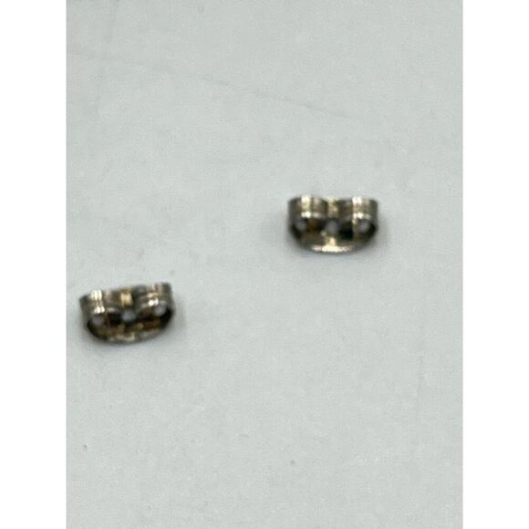 Sterling silver 925 Ribbed Textured Hoop Earrings 2.6mm, 7.6 Grams, 1” - Picture 14 of 14